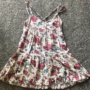 American Eagle Strappy Floral Dress